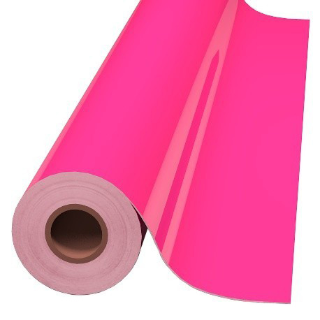 15IN PINK 6510 FLUORESCENT CAST - Oracal 6510 Fluorescent Cast PVC Film